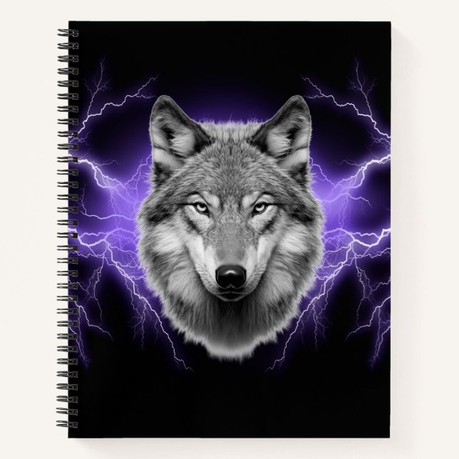  Wolf Notebook (Front)