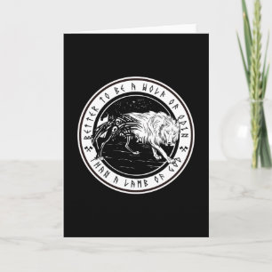 Wolf of Odin Card