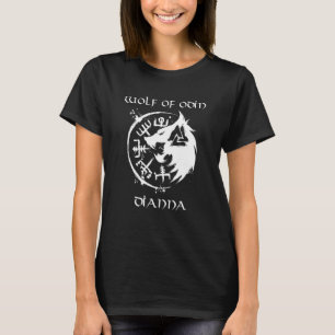 Wolf Of Odin Dianna Personalised T-Shirt