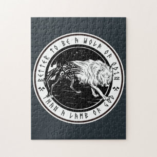 Wolf Of Odin Jigsaw Puzzle