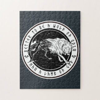 Wolf Of Odin Jigsaw Puzzle
