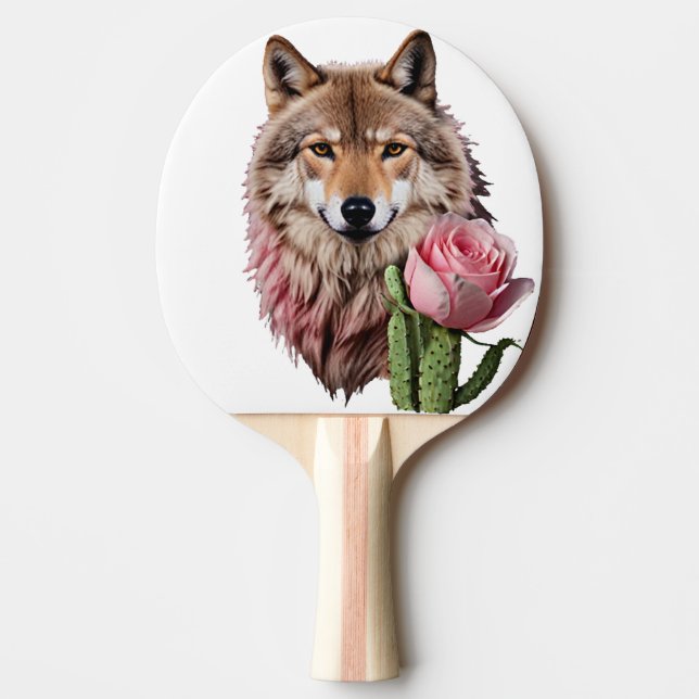 Wolf One Ping Pong Paddle (Front)