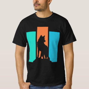 Wolf Outdoors Nature Silhouette T-Shirt