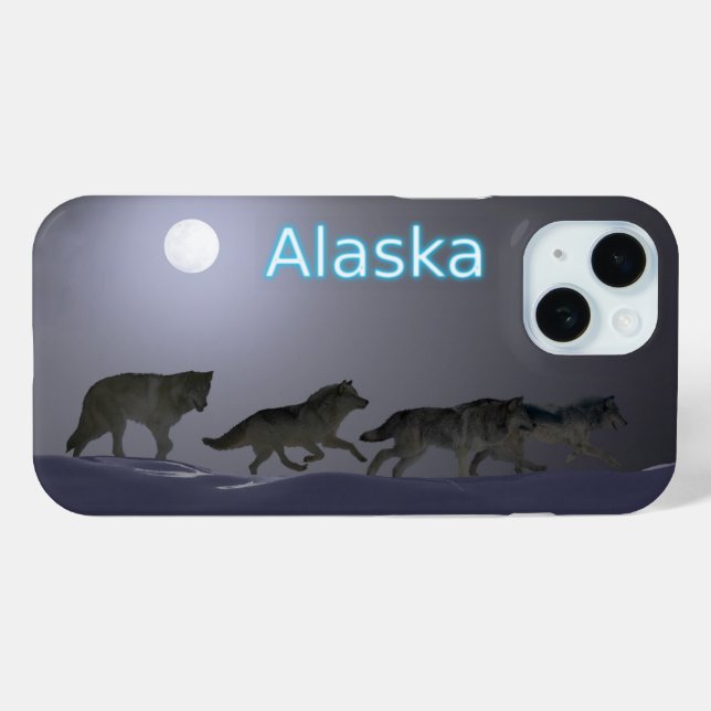 Wolf Pack - Alaska Case-Mate iPhone Case (Back (Horizontal))