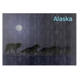 Wolf Pack - Alaska Cutting Board