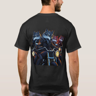 Wolf Pack Bikers T-Shirt