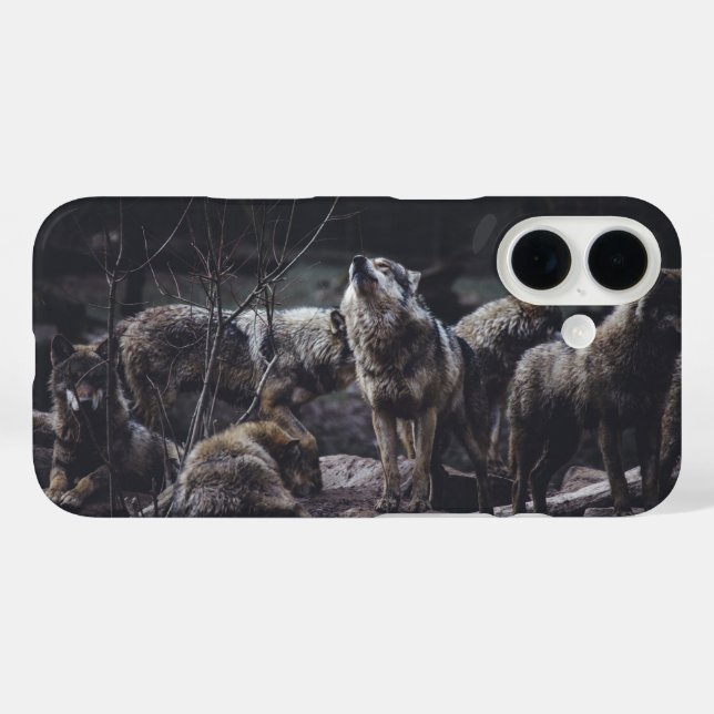 Wolf Pack Case-Mate iPhone Case (Back (Horizontal))