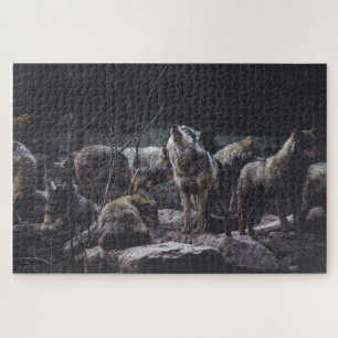 Wolf Pack Jigsaw Puzzle