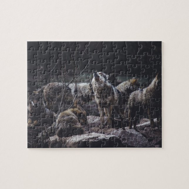 Wolf Pack Jigsaw Puzzle (Horizontal)