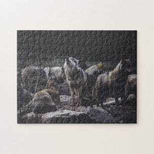 Wolf Pack Jigsaw Puzzle