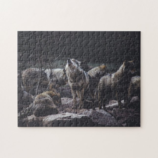 Wolf Pack Jigsaw Puzzle (Horizontal)