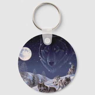 Wolf Pack Key Ring