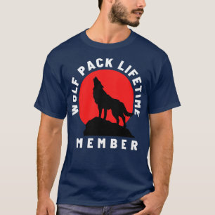 Wolf Pack Lifetime Membership 17 T-Shirt