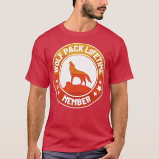 Wolf Pack Lifetime Membership 38 T-Shirt