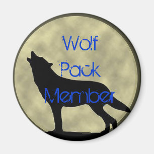 Wolf Pack Member magnet