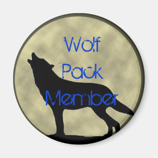 Wolf Pack Member magnet