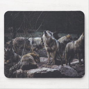 Wolf Pack Mouse Pad