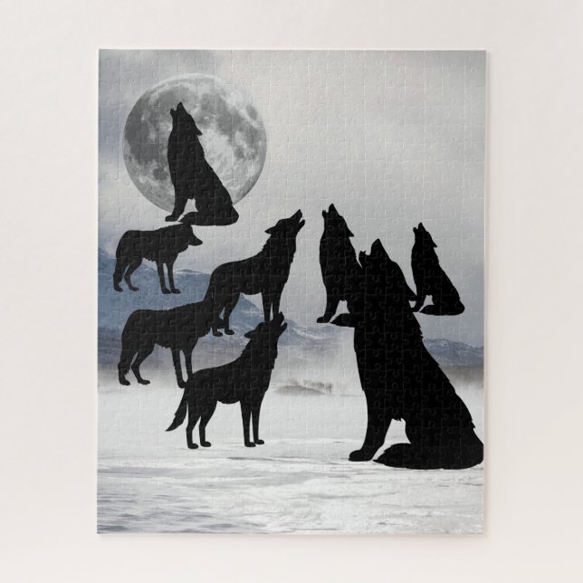 WOLF PACK puzzle (Vertical)