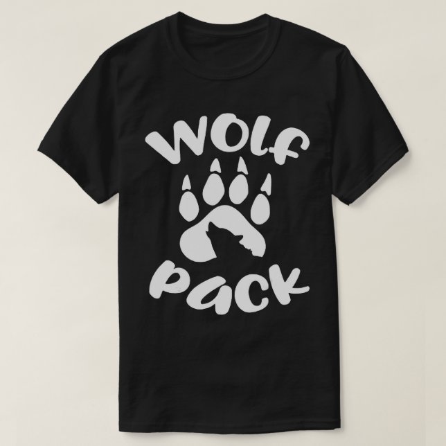 Wolf Pack Shirt, Wolf Tshirt , Family Matching Shi (Design Front)