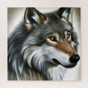 Wolf Painting Jigsaw Puzzle