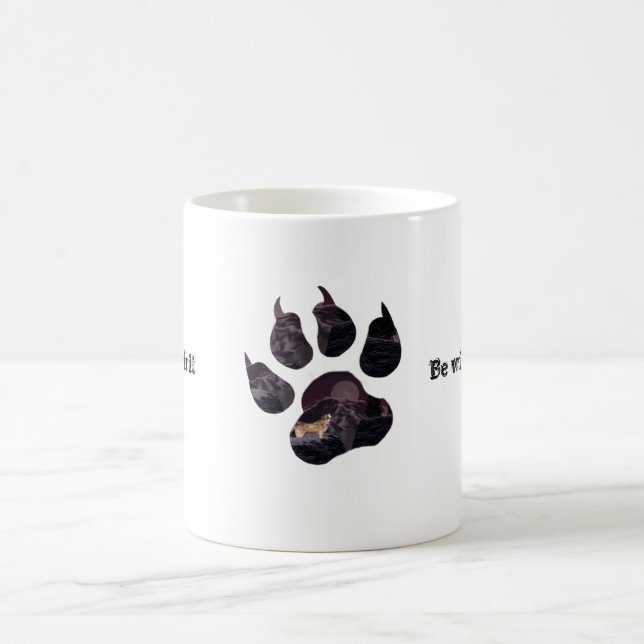Wolf Paw mug (Center)