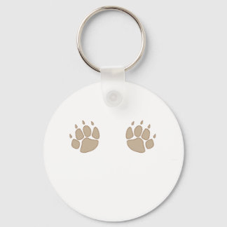 Wolf Paws Key Ring