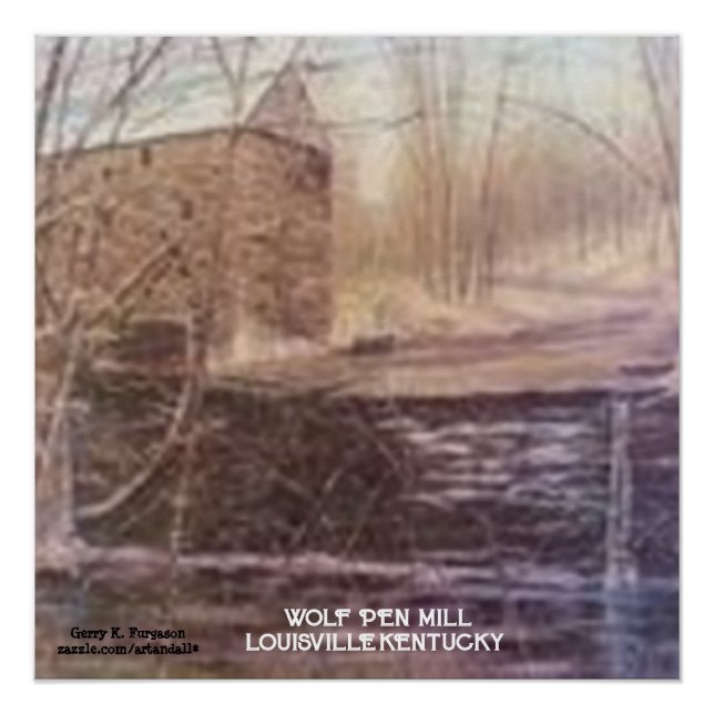 WOLF PEN MILL  POSTER (Front)