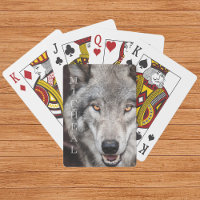 Wolf Photo Personalised name