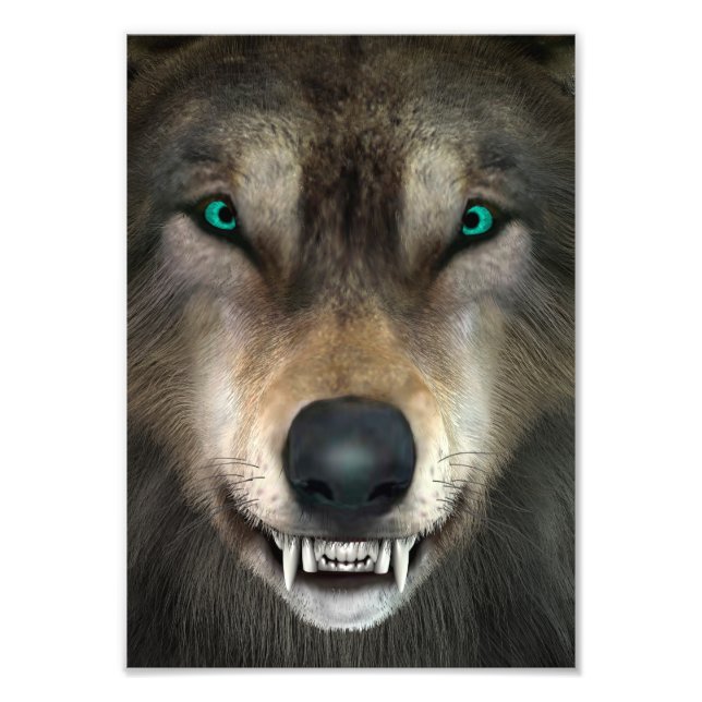Wolf Photo Print (Front)