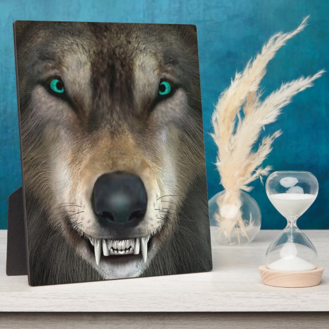 Wolf Plaque (Side)