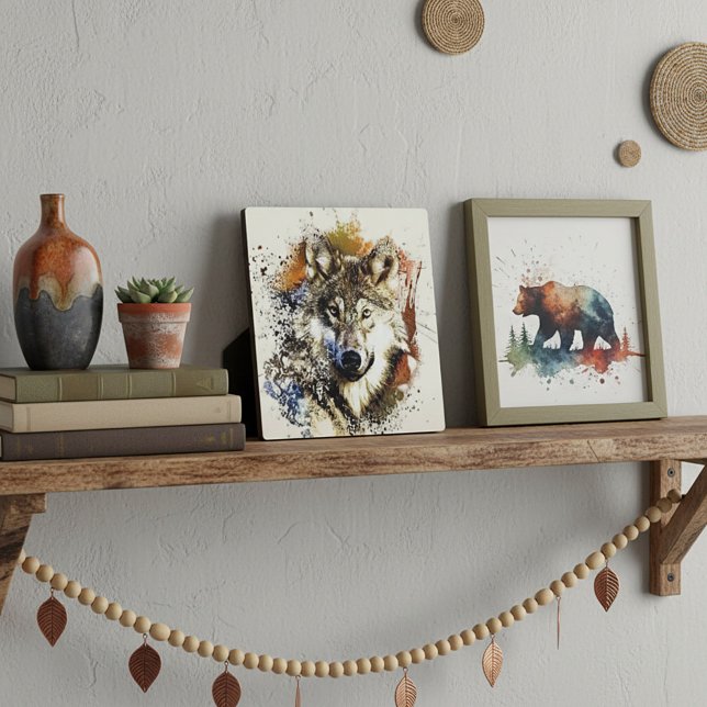 Wolf   plaque (Creator Uploaded)