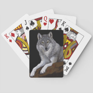 Wolf Playing Cards