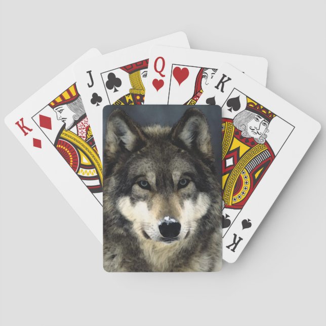 Wolf Playing Cards (Back)