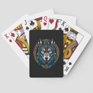 Wolf Playing Cards