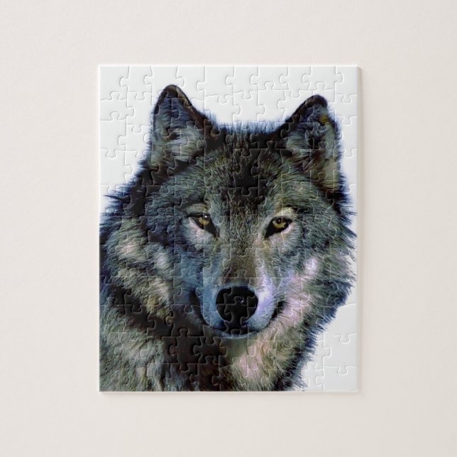 Wolf Portrait Jigsaw Puzzle (Vertical)