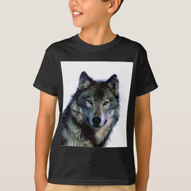 Wolf Portrait T-Shirt (Front)