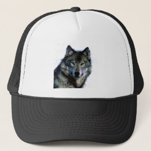 Wolf Portrait Trucker Hat