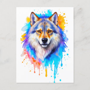 Wolf Postcard