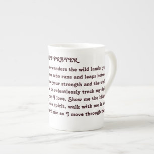 WOLF PRAYER MUG