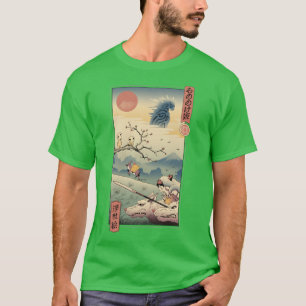 Wolf Princess Ukiyo e  T-Shirt