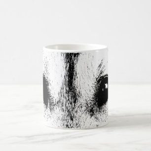 Wolf Pup Mug Coffee Cup Cool  Husky Wolf Cup