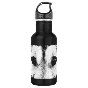 Wolf Pup Wolf Dog Husky Dog Bottle