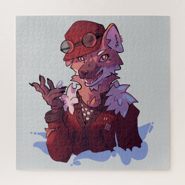 Wolf puzzel jigsaw puzzle (Vertical)