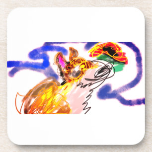 Wolf race autumn  coaster