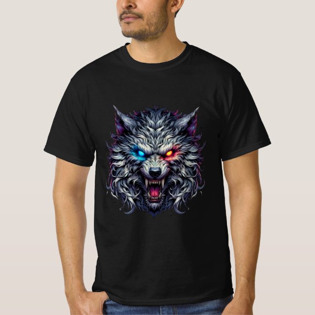 wolf rebel T-Shirt (Front)