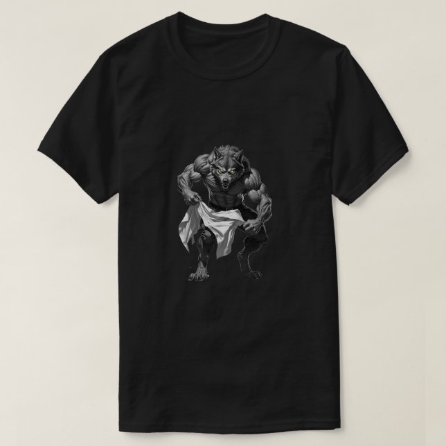 wolf ripping shirt (Design Front)