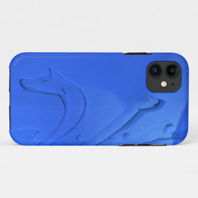 Wolf Room at Hotel de Glace, Quebec, Canada Case-Mate iPhone Case (Back (Horizontal))