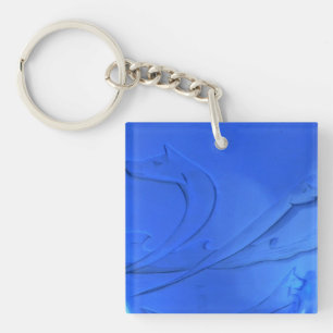 Wolf Room at Hotel de Glace, Quebec, Canada Key Ring