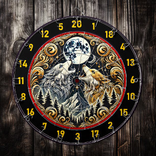 Wolf’s Spirit Lights Up The Game Dartboard