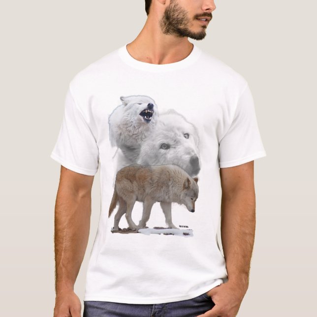 Wolf shirt 2 mens (Front)